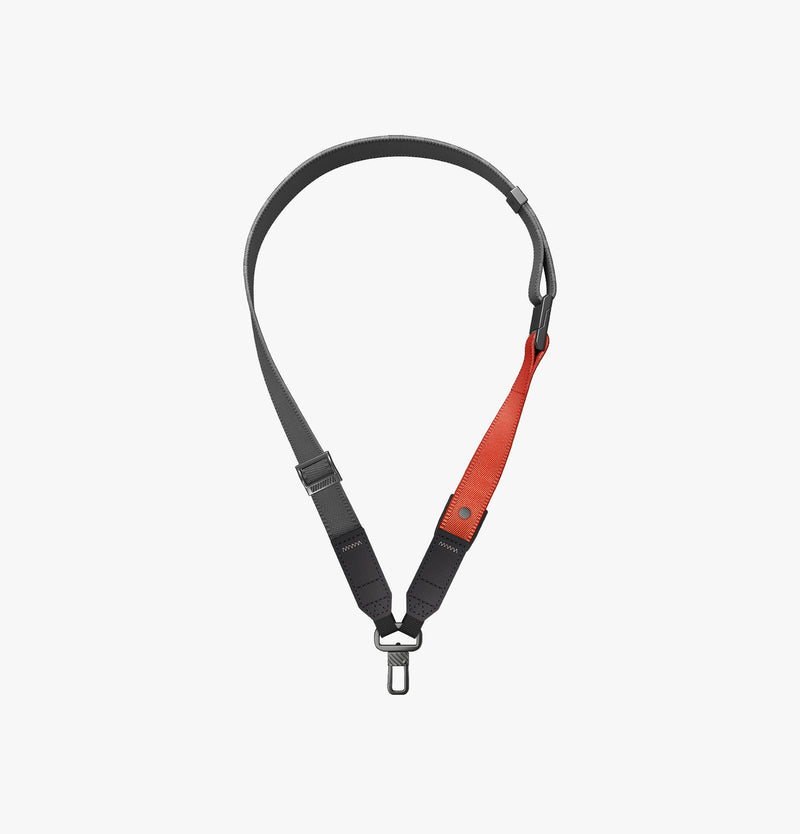 UNIQ Vista Duo 2-in-1 phone lanyard and hand strap Charcoal Amber