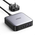 UGREEN 200W USB C Charger Nexode 6-Port GaN Desktop Charging Station | شاحن يوجرين نيكسود 200 واط 6 منافذ تقنية جان محطة شحن مكتبية