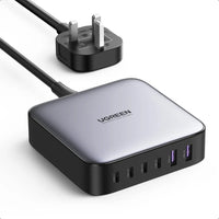 UGREEN 200W USB C Charger Nexode 6-Port GaN Desktop Charging Station | شاحن يوجرين نيكسود 200 واط 6 منافذ تقنية جان محطة شحن مكتبية