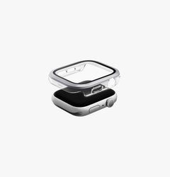 UNIQ Voute 2-in-1 case and screen guard for Apple Watch 46mm Silver