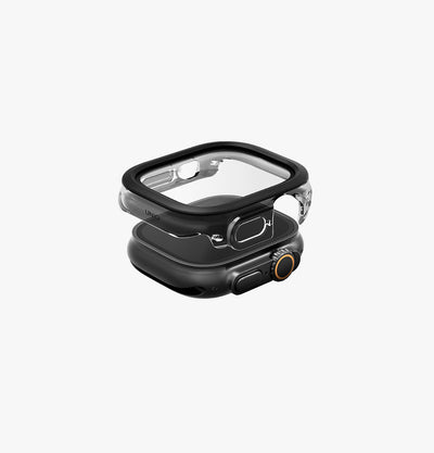 UNIQ Voute 2-in-1 case and screen guard for Apple Watch Ultra 49mm Jet Black