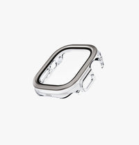 UNIQ Voute Ultra Titanium Silver - raised bezel detail