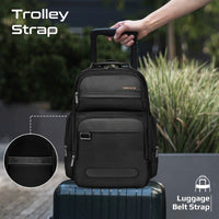 Promate Voyage-BP Laptop Backpack 15.6 inch 35L 1680D Nylon-Compartments