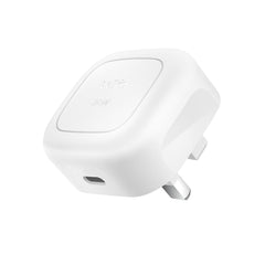 شاحن جداري بيلكن بوست تشارج مدمج USB-C بقدرة 20 واط مع PPS White
