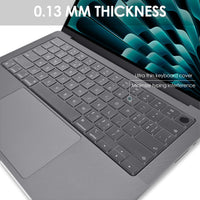WiWU TPU keyboard protector MacBook Air - transparent detail