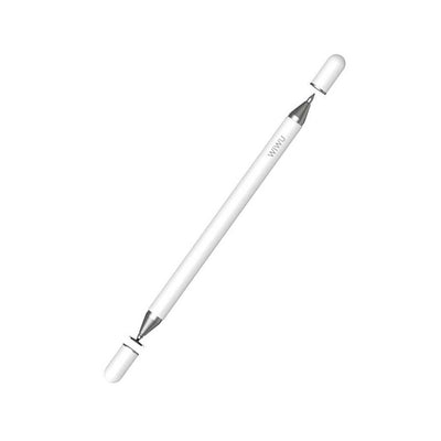 Stylusa Gerdûnî ya 2 di 1ê ya Ekrana Destî ya WiWU Pencil One ji Aloyê Aluminiumê - Stylusa Ekrana Destî ya 2-di-1ê ya WiWU ji bo Smartphoneyan