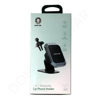 حامل هاتف جرين لايون 2 في 1 المغناطيسي للسيارة - اسود | Green Lion 2-in-1 Magnetic Car Phone Holder – Black