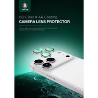 حزمة حماية Green Lion 4 في 1 لآيفون 17 برو ماكس - شفافة | Green Lion 4 in 1 Protection Pack For iPhone 17 Pro Max - Clear