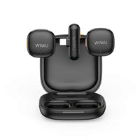 WiWU Wi-WM006 lavalier microphone - in use