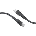 كابل USB-C شحن ونقل بيانات 60 واط من مادة TPE بطول مترين | Promate XCord-CC200 - أسود