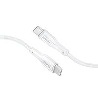 Promate XCord-CC200 White TPE USB-C to USB-C cable 2m - main view