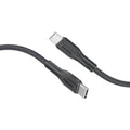 كابل USB-C شحن ونقل بيانات 60 واط من مادة TPE بطول 3 أمتار | Promate XCord-CC300 - أسود