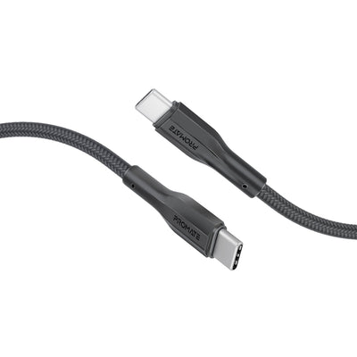 Promate XCord-CC300 Black 3 metre USB-C to USB-C TPE cable - main view