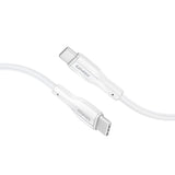 كابل USB-C شحن ونقل بيانات 60 واط من مادة TPE بطول 3 أمتار | Promate XCord-CC300 - أبيض