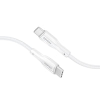 Promate XCord-CC300 White 3 metre USB-C to USB-C TPE cable - main view