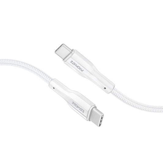 Promate XCord-CC300 White 3 metre USB-C to USB-C TPE cable - main view