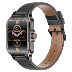 Promate XWatch-RM Curved AMOLED Smartwatch 1.78 inch IP68 Black-Front