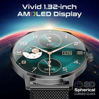 Promate xWatch-US13 AMOLED Smartwatch 1.32 inch IP68 Black-Lifestyle