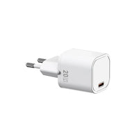 شاحن ويوو Wi-G014 سريع 20 واط GaN مدمج لـ iPhone - أبيض | WiWU 20W Cube GaN Fast Charger Wi-G014 for iPhone - White