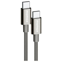كيبل موماكس إليت تايب سي الى تايب سي بقدرة شحن سريع 60 واط وطول 1.5 متر | Momax Elite 60W USB‑C to USB‑C Braided Cable, 1.5 m