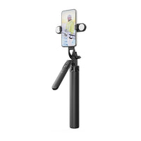 حامل سيلفي ويوو Wi-SE012 بطول 180 سم مع دوران 360° وإضاءتين | WiWU 360 Degree Selfie Stick Wi-SE012 180cm with Dual Fill Lights