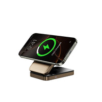 شاحن لاسلكي ويوو Wi-W038 مغناطيسي 3 في 1 لـ iPhone والساعة والسماعات | WiWU Wi-W038 3-in-1 Magnetic Wireless Charging Station for iPhone, Watch & Earbuds