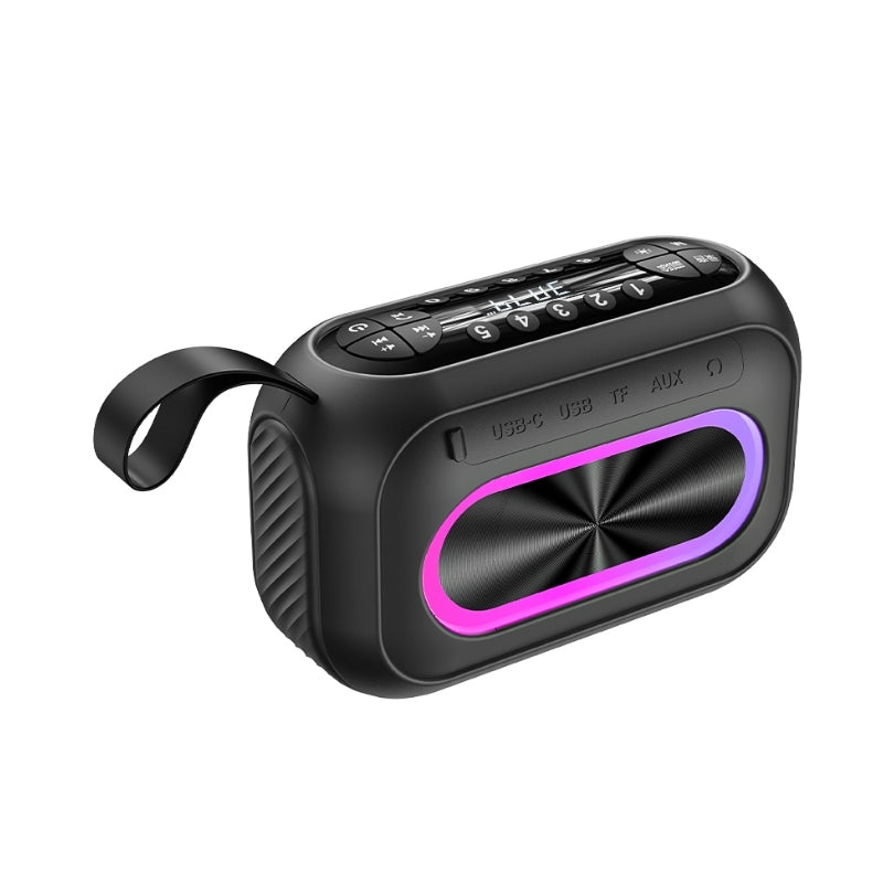 Monster S160 Wireless Speaker 10W Black | سماعة مونستر S160 اللاسلكية 10 واط أسود
