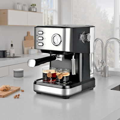 DENX DX2093 Coffee Machine | ماكينة قهوة DENX DX2093 إسبريسو وكابتشينو