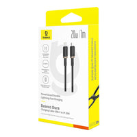 Baseus Dura Cable USB-C 60W 1m - كابل بيسوس دورا شحن سريع
