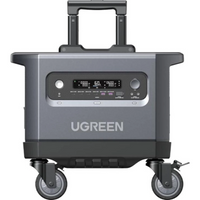 محطة طاقة محمولة يو جرين بسعة 2048 واط/ساعة وبقدرة 2300 واط مع شحن شمسي | Ugreen Portable Power Station LiFePO4 Battery Solar Generator - 2300W 2048Wh