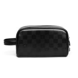 حقيبة ويوو فانتوم نيوميريك بقفل رقمي ثلاثي وتصميم شطرنجي - اسود | WiWU Phantom Numeric Lock Pouch with 3-Digit Combination Lock - Black