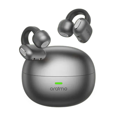 سماعات أورايمو اللاسلكية مفتوحة الاذن - رمادي | Oraimo TWS Earphone OPN-372N - Graphite Grey