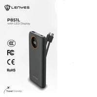 Lenyes Wireless Power Bank 20000mAh 22.5W - بنك طاقة لاسلكي لينيس 20000 مللي أمبير