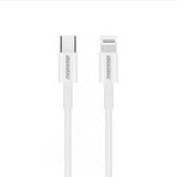 Kabloya Şarjkirin û Senkronîzasyonê ya RockRose Zeta CL 1M 20W ji Lightning ber bi USB-C