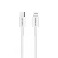 Kabloya Şarjkirin û Senkronîzasyonê ya RockRose Zeta CL 1M 20W ji Lightning ber bi USB-C