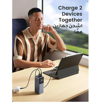 Nexode Power Bank 12000mAh 100W PD PPS Fast Charging with Smart Display - باور بانك نيكسود 12000 شحن سريع 100 واط شاشة ذكية