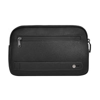 WiWU Alpha fingerprint lock clutch bag Black - side view