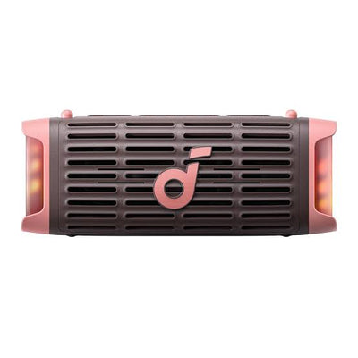 مكبر صوت ساوندكور Boom 3i بقوة 50W - وردي وأبيض | Soundcore Boom 3i 50W Speaker - Pink & White
