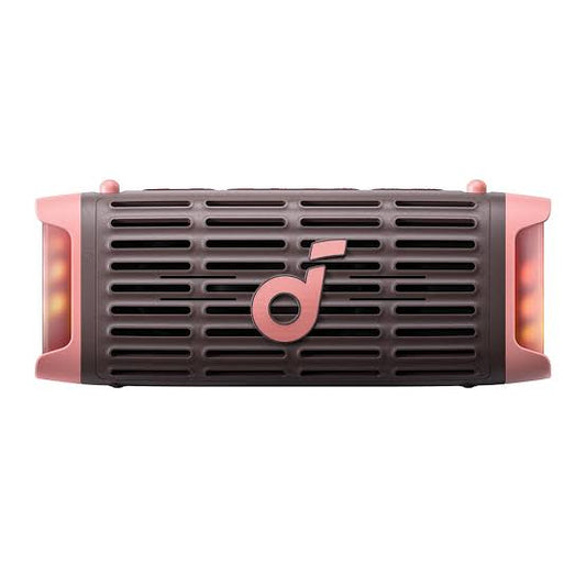 مكبر صوت ساوندكور Boom 3i بقوة 50W - وردي وأبيض | Soundcore Boom 3i 50W Speaker - Pink & White