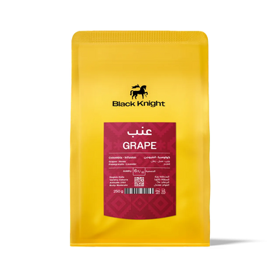 قهوة الفارس الأسود - عنب وزن 250 غرام | Black Knight - Grape - Colombia 250g