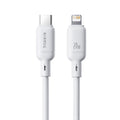 Baseus Silky Cable C-iP 20W 1m White - كابل بيسوس الحريري لآيفون