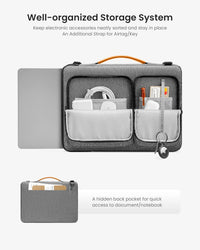 حقيبة لابتوب توم توك Defender-A42 مقاس 15.6 انش | Tomtoc Defender-A42 Laptop Briefcase 15.6 Inch