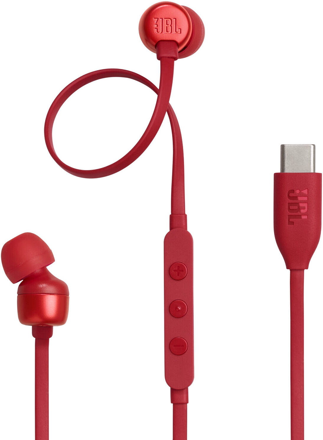 سماعات جي بي ال T310C السلكية بمنفذ يو اس بي سي وجودة صوت عالية | JBL T310C USB-C Wired Earphones with High-Quality Sound