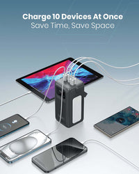 Moxedo 50,000mAh power station - ports view