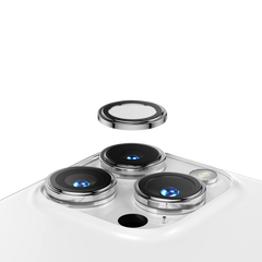 واقي عدسات الكاميرا موماكس لايفون 15 / 15 بلس - فضي | Momax Camera Lens Protector for iPhone 15 / 15 Plus - Silver