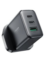 JOYROOM JR-TCF10 32W 2C1A Fast Charger – شاحن جويروم سريع 32 واط بمنفذين تايب سي ومنفذ يو اس بي