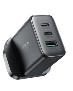 JOYROOM JR-TCF10 32W 2C1A Fast Charger – شاحن جويروم سريع 32 واط بمنفذين تايب سي ومنفذ يو اس بي