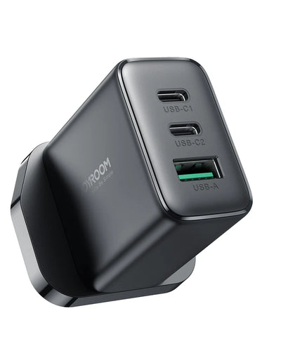 Şarjêra Bilez a JOYROOM JR-TCF10 32W 2C1A – Şarjêra Bilez a JOYROOM 32W bi 2 Portên Type-C û 1 Portê USB