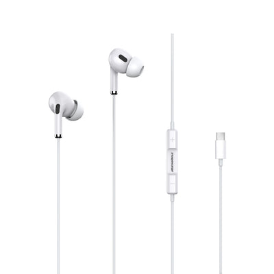 سماعات روك روز Solo TC Neo السلكية بمنفذ تايب سي | Rock Rose Solo TC Neo Earphone Wired Type-C
