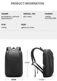 Çenteya Piştê ya Laptopê ya Bange (15.6"), Çenteya Piştê ya Karsaziyê û Seyahetê bi Porta USB | Çenteya Piştê ya Laptopê ya BANGE Çenteya Piştê ya Seyaheta Karsaziyê (15.6")